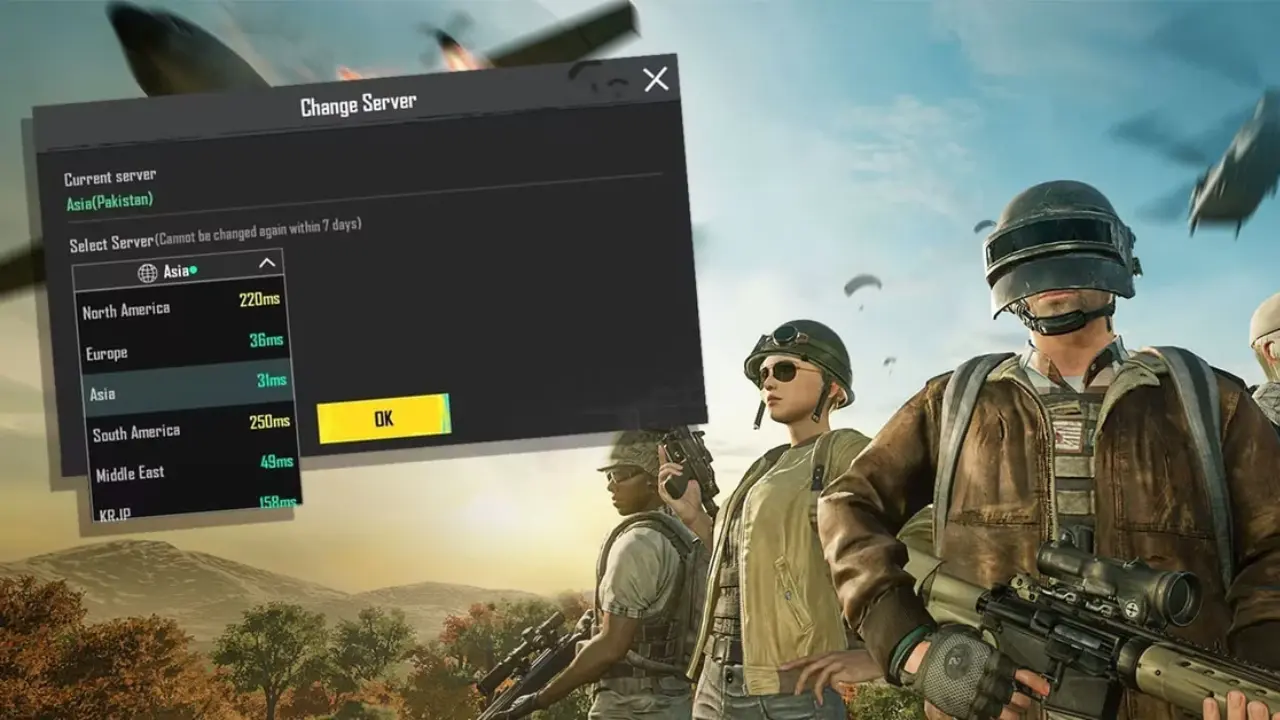 PUBG Middle East servers