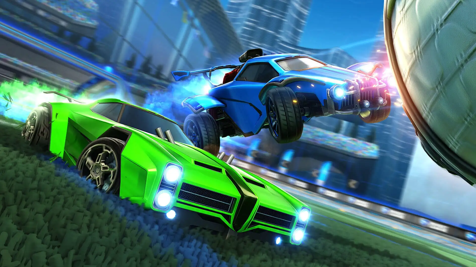 Hitboxes do Rocket League