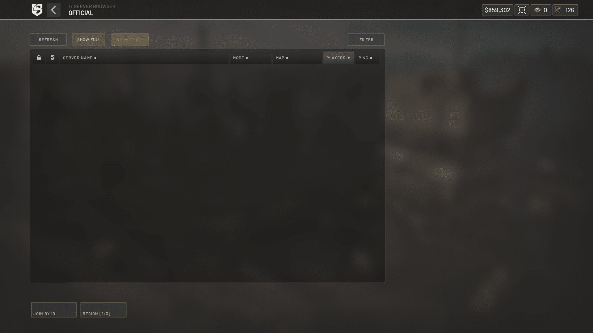 Wardogs Low Level Servers