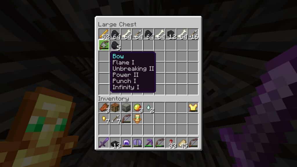 bow minecraft