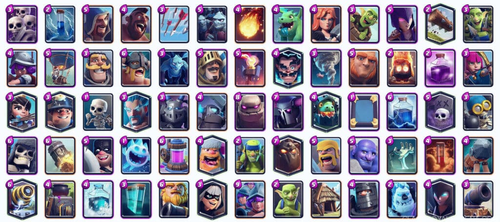карты Clash Royale