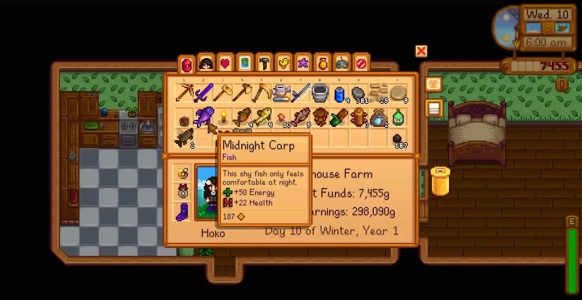 Carp Stardew Valley