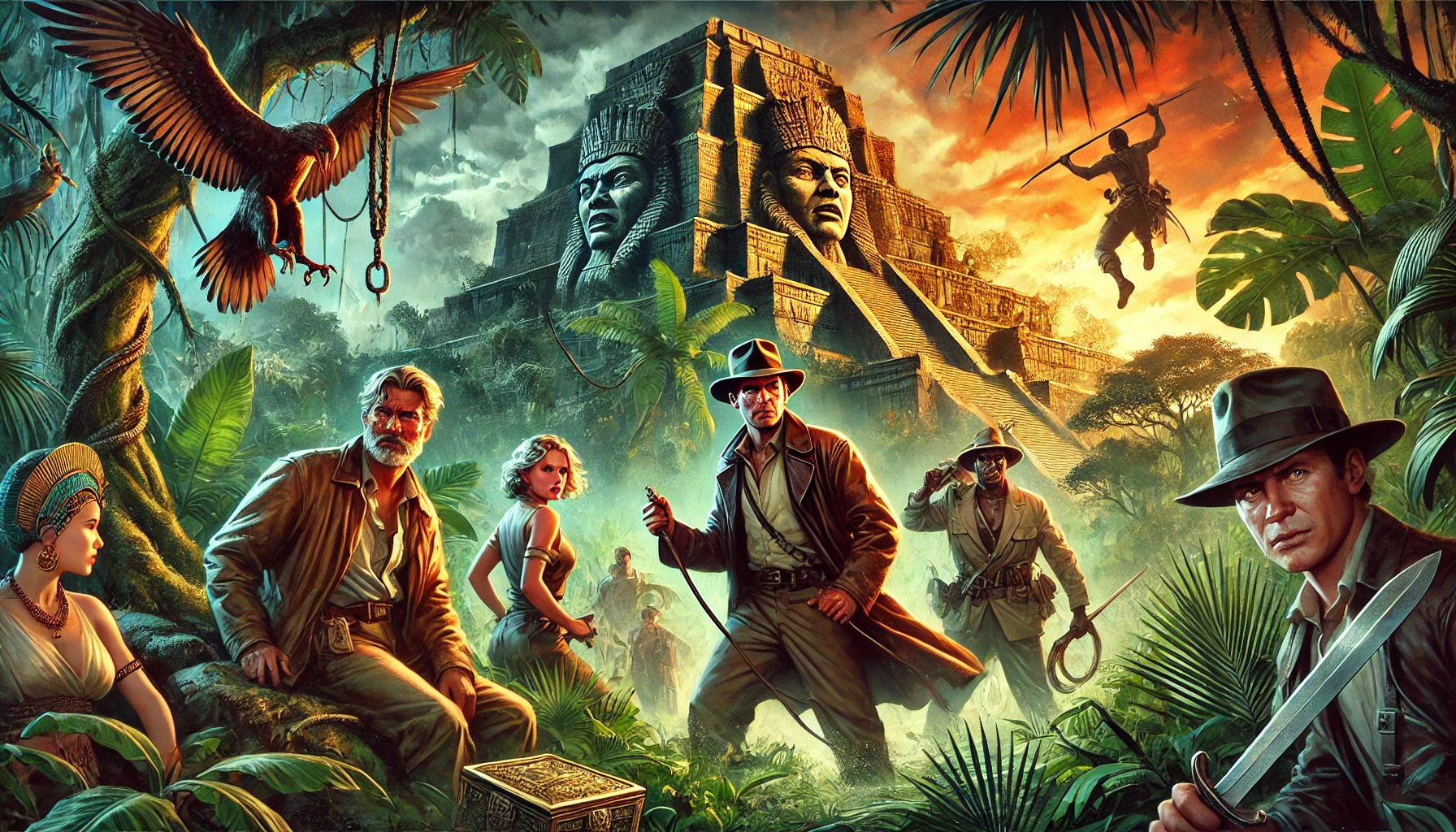 Cast of Raiders of The Lost Ark