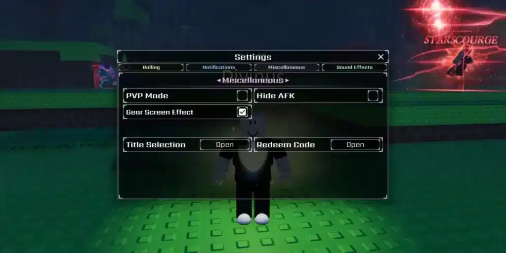أكواد Character RNG Roblox
