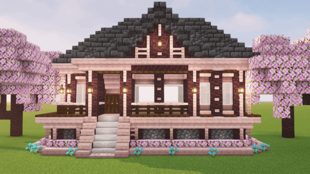 Casa de Cerejeira Minecraft