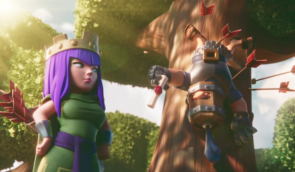 rainha das arqueiras Clash of Clans