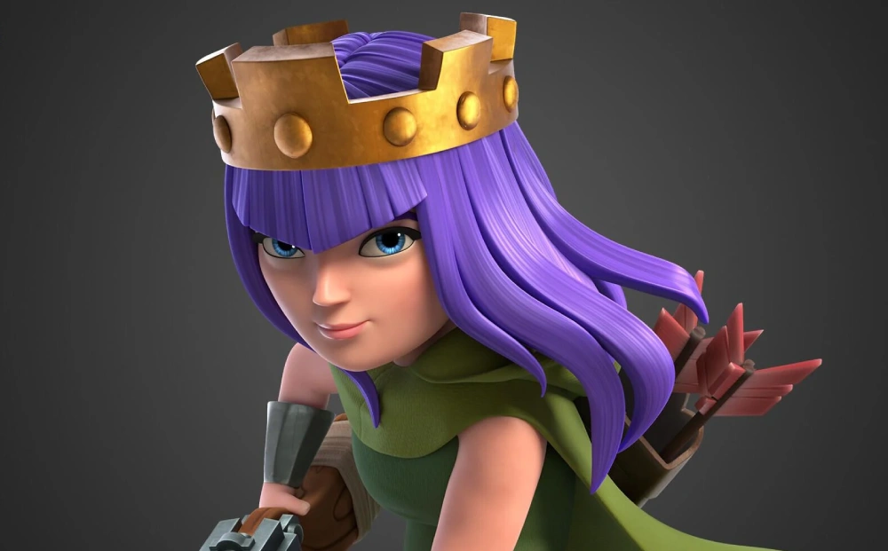 rainha das arqueiras Clash of Clans
