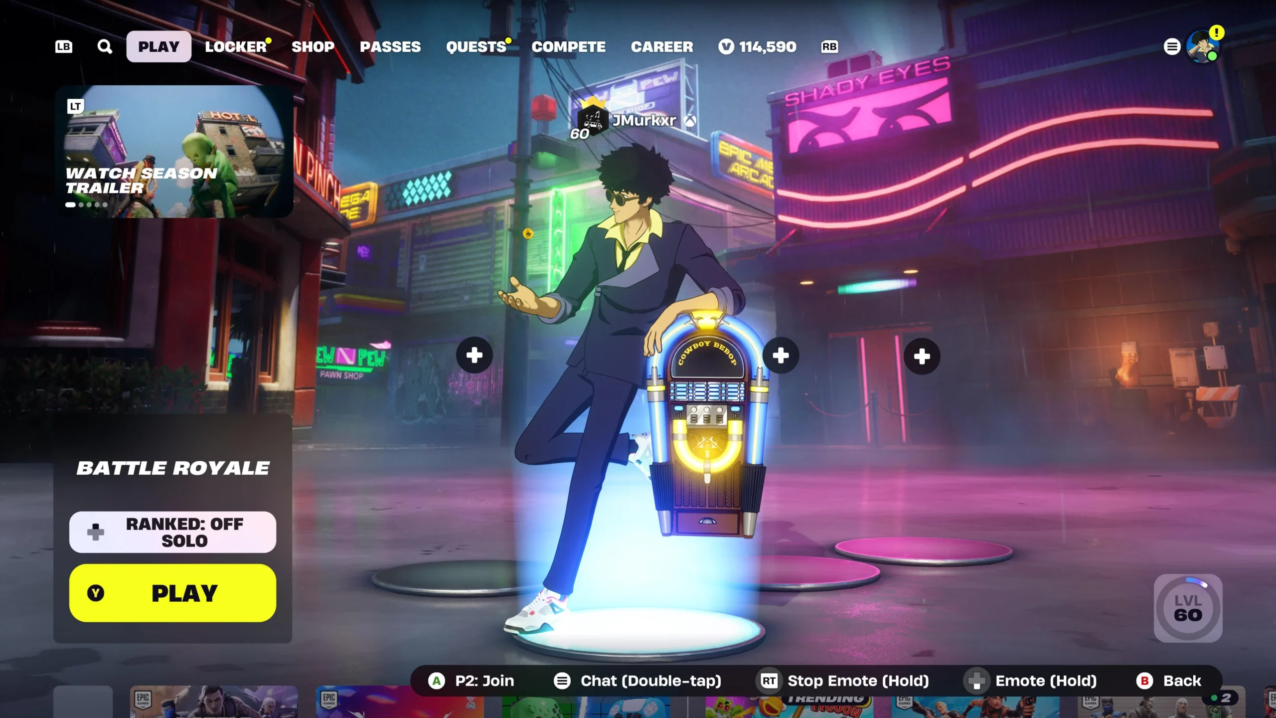 Cowboy Bebop Fortnite