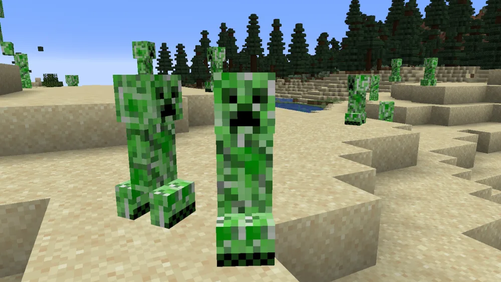 What does a Creeper drop in Minecraft