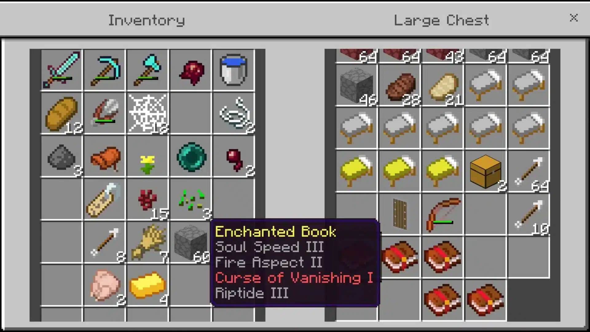 Curse of Vanishing Minecraft