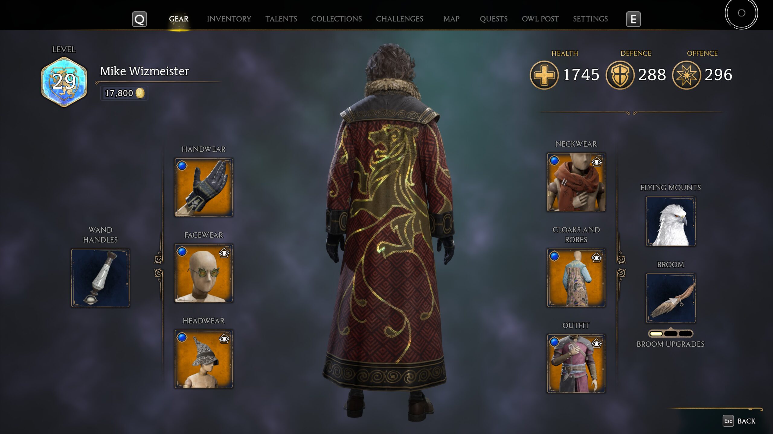 Current image: daedalian keys hogwarts legacy