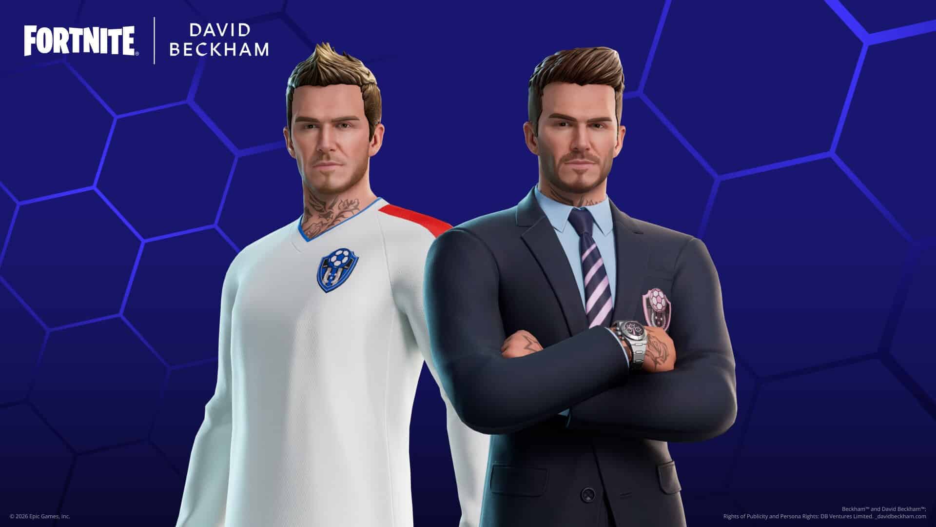 David Beckham Fortnite