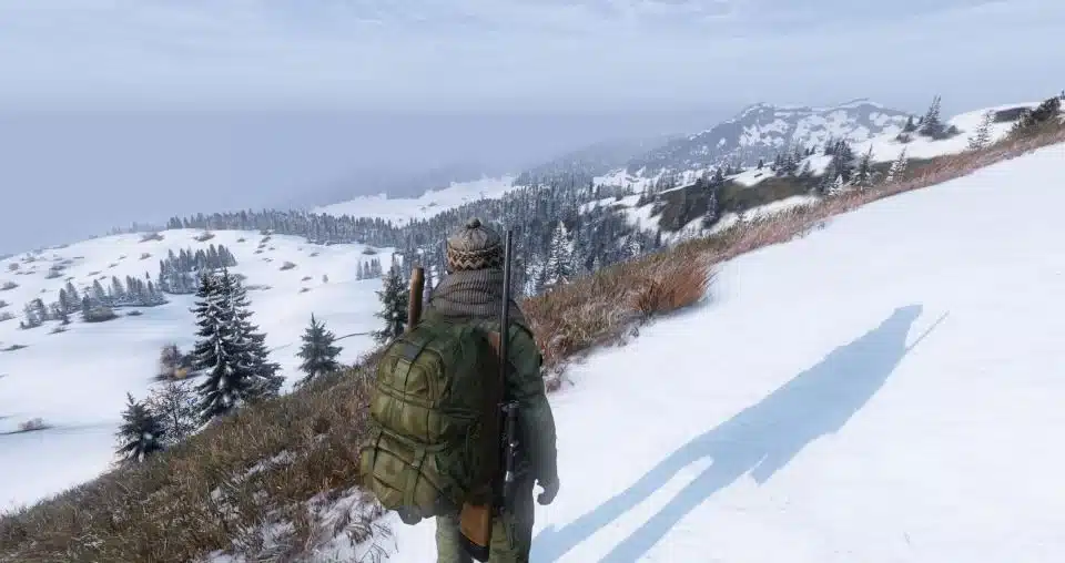 mapa Sakhal em DayZ