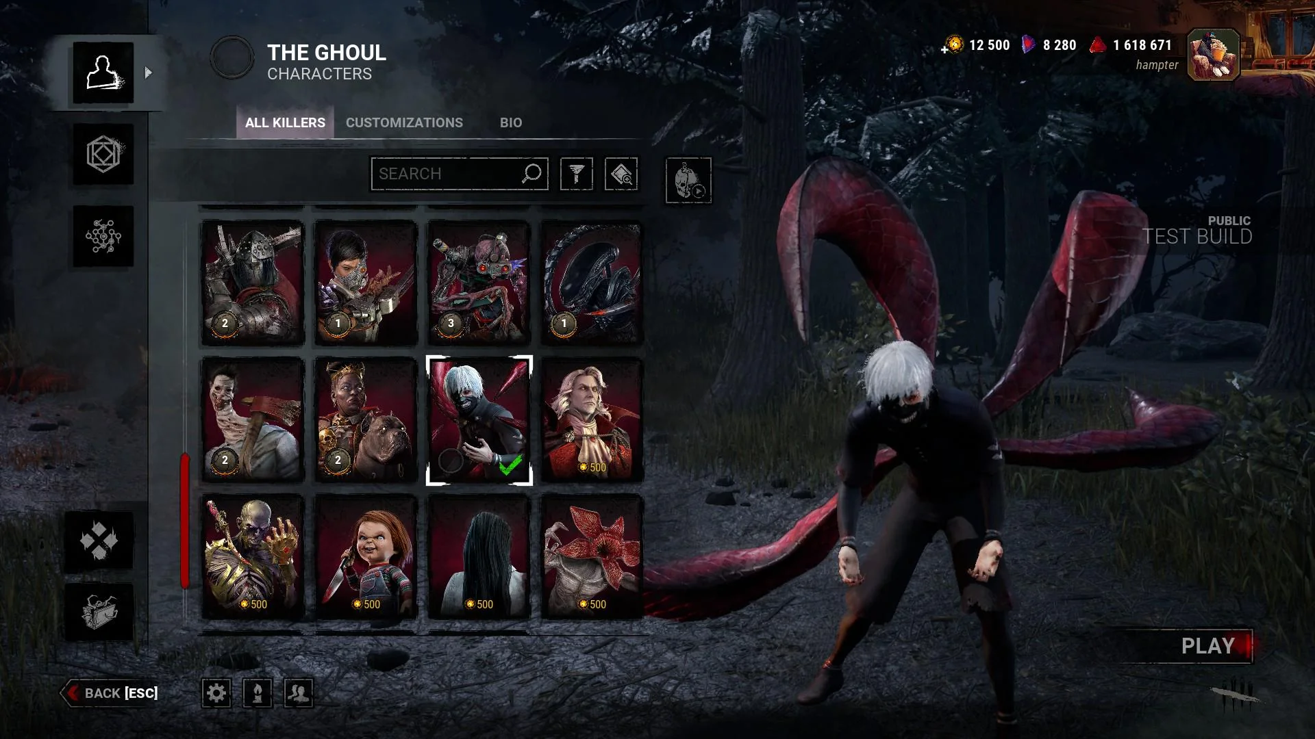 Dead by Daylight Tokyo Ghoul