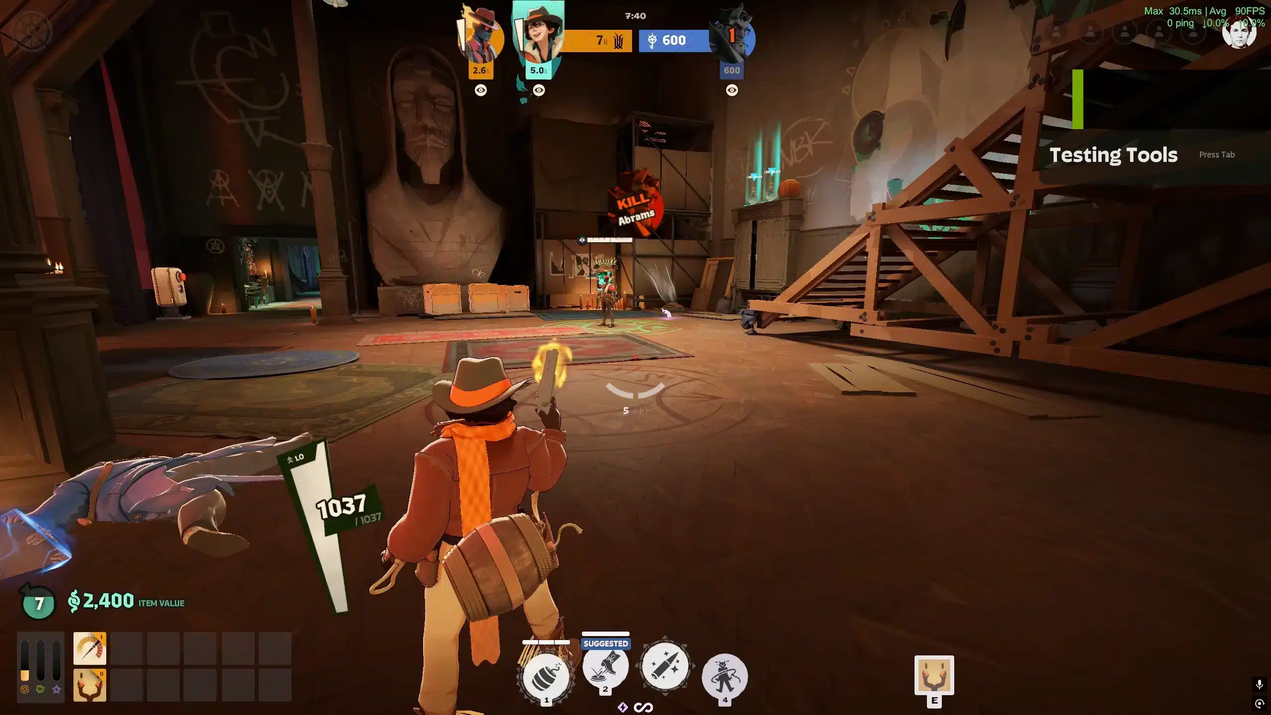 Deadlock Split Shot Bug