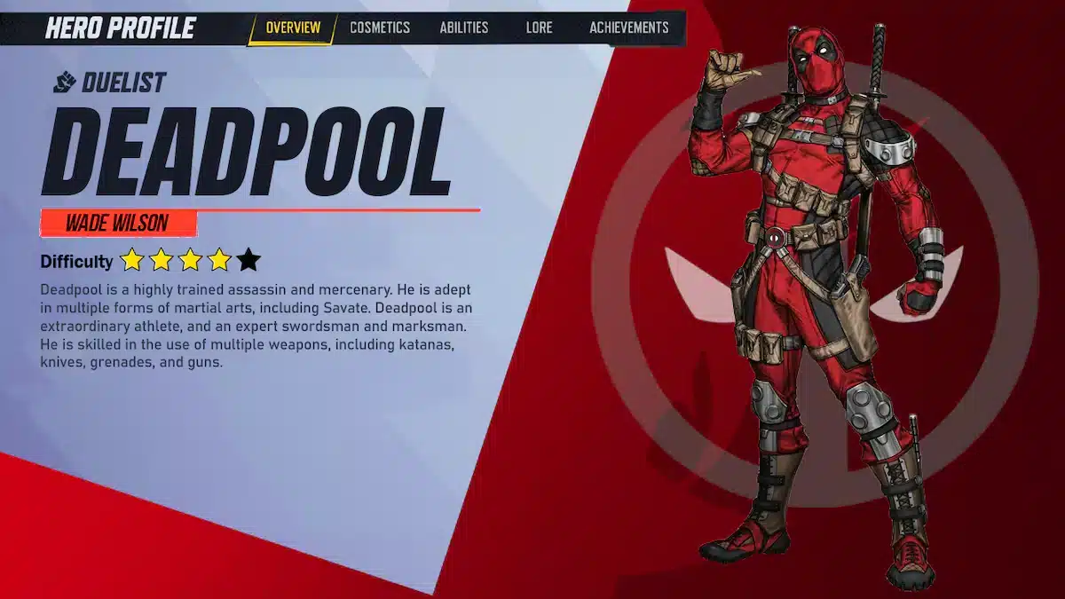 Marvel Rivals 데드풀