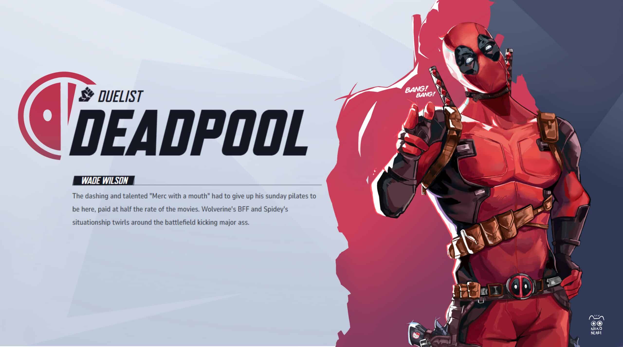 Marvel Rivals 데드풀