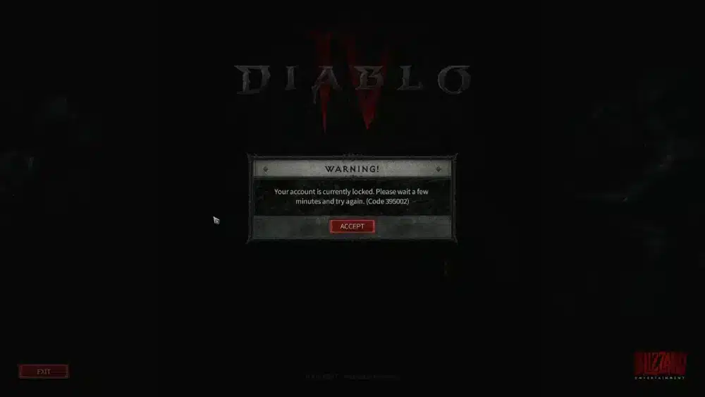 When Professional Help Becomes Necessary diablo 4 code 395002