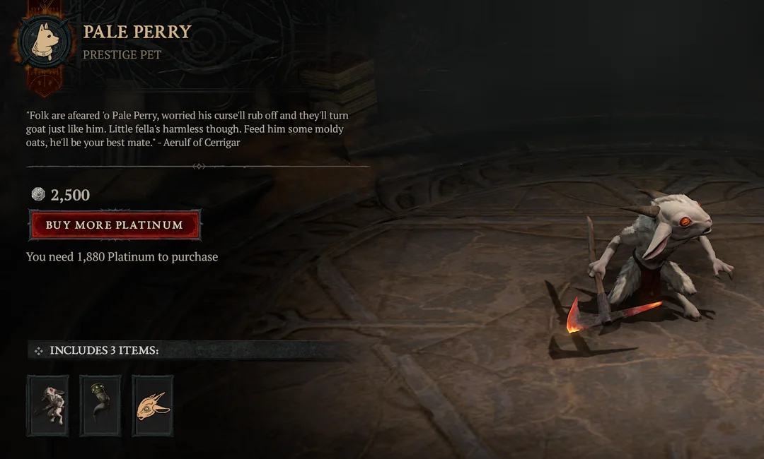 Diablo 4 Pets