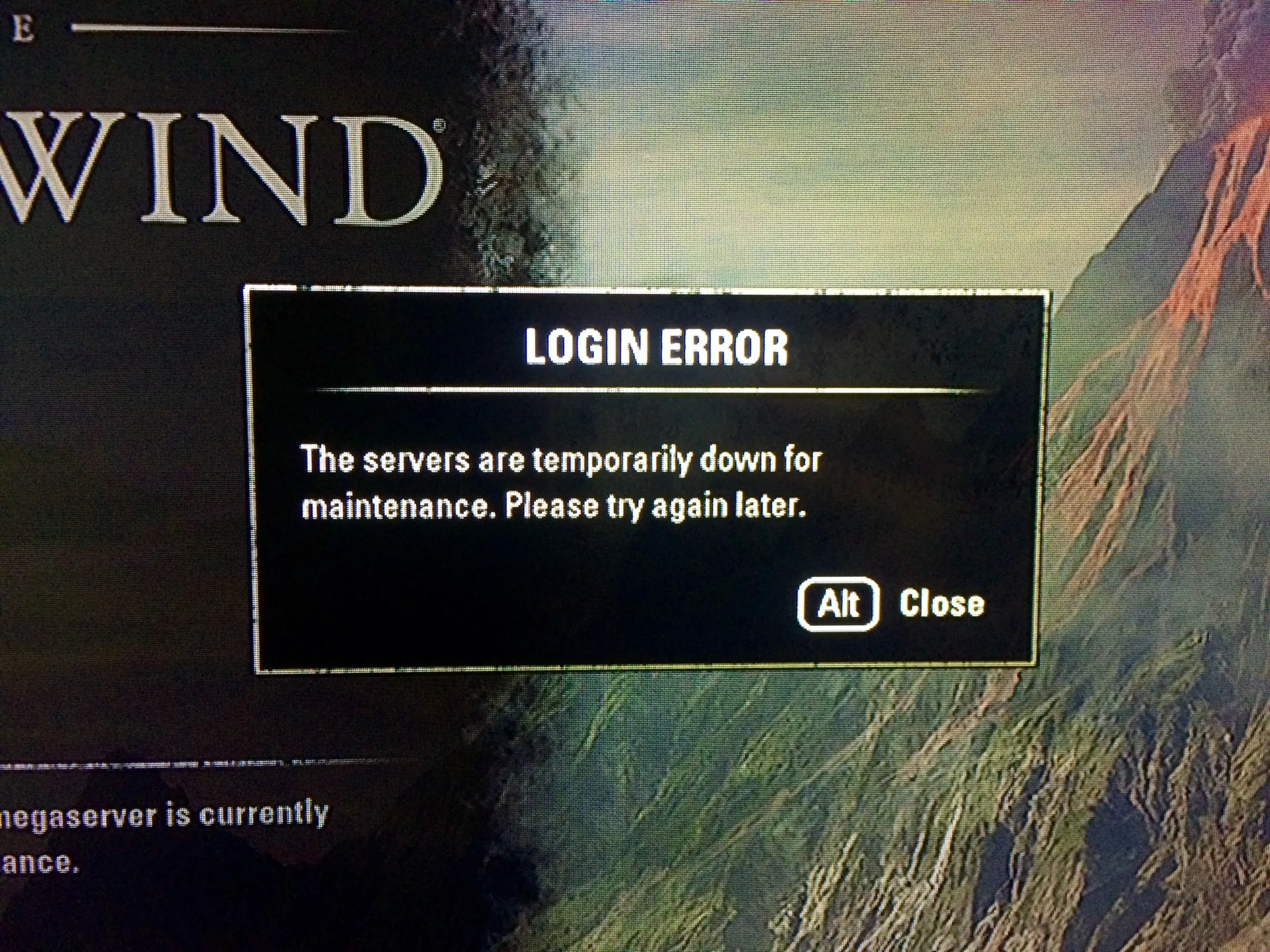 Elder Scrolls Online Maintenance and Server Status Explained