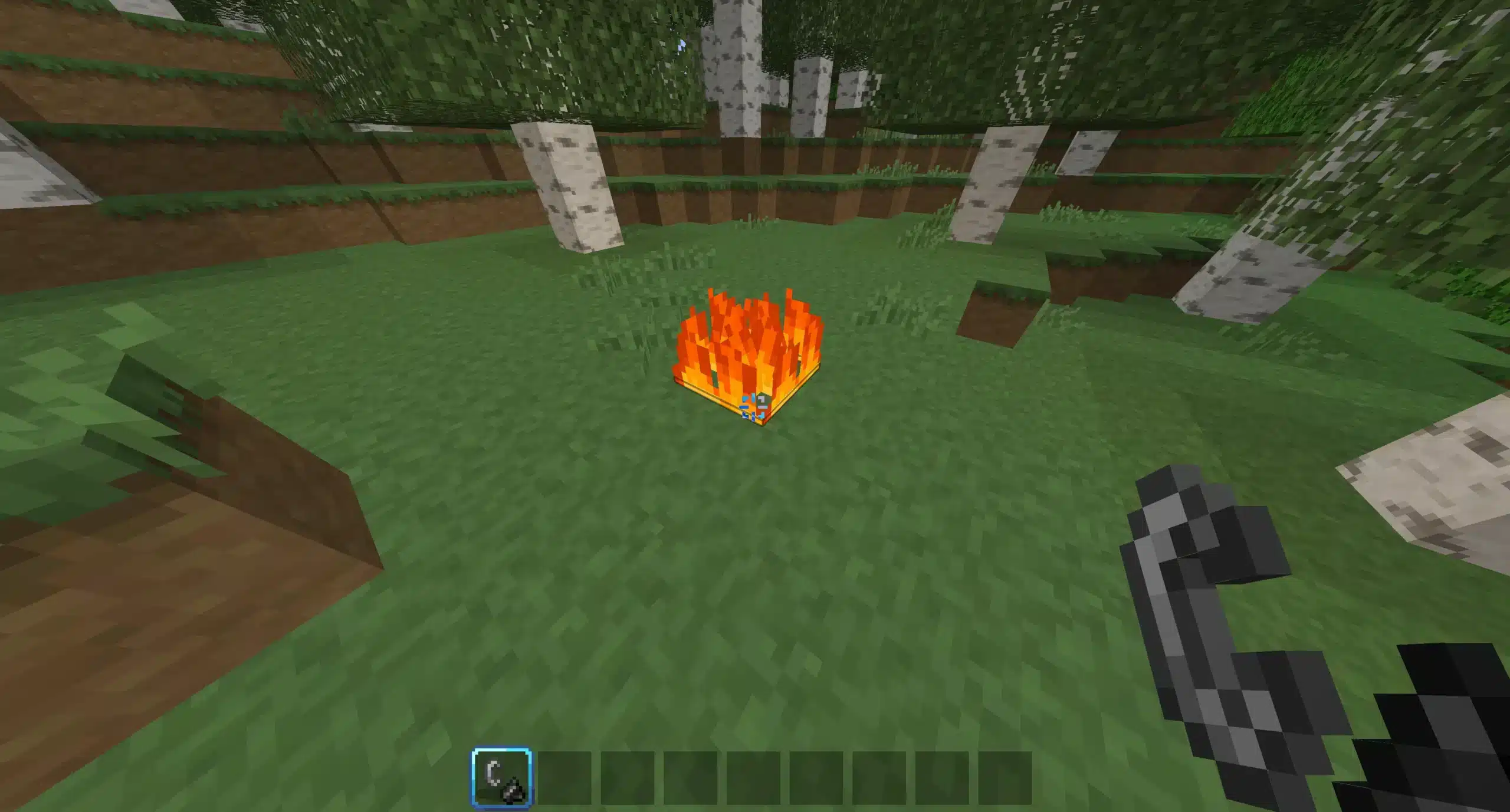 Flint and Steel in Minecraft