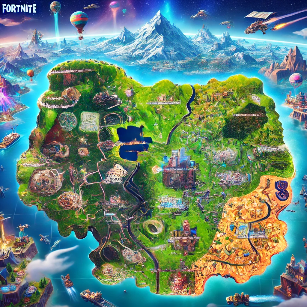 Fortnite Chapter 5 Map
