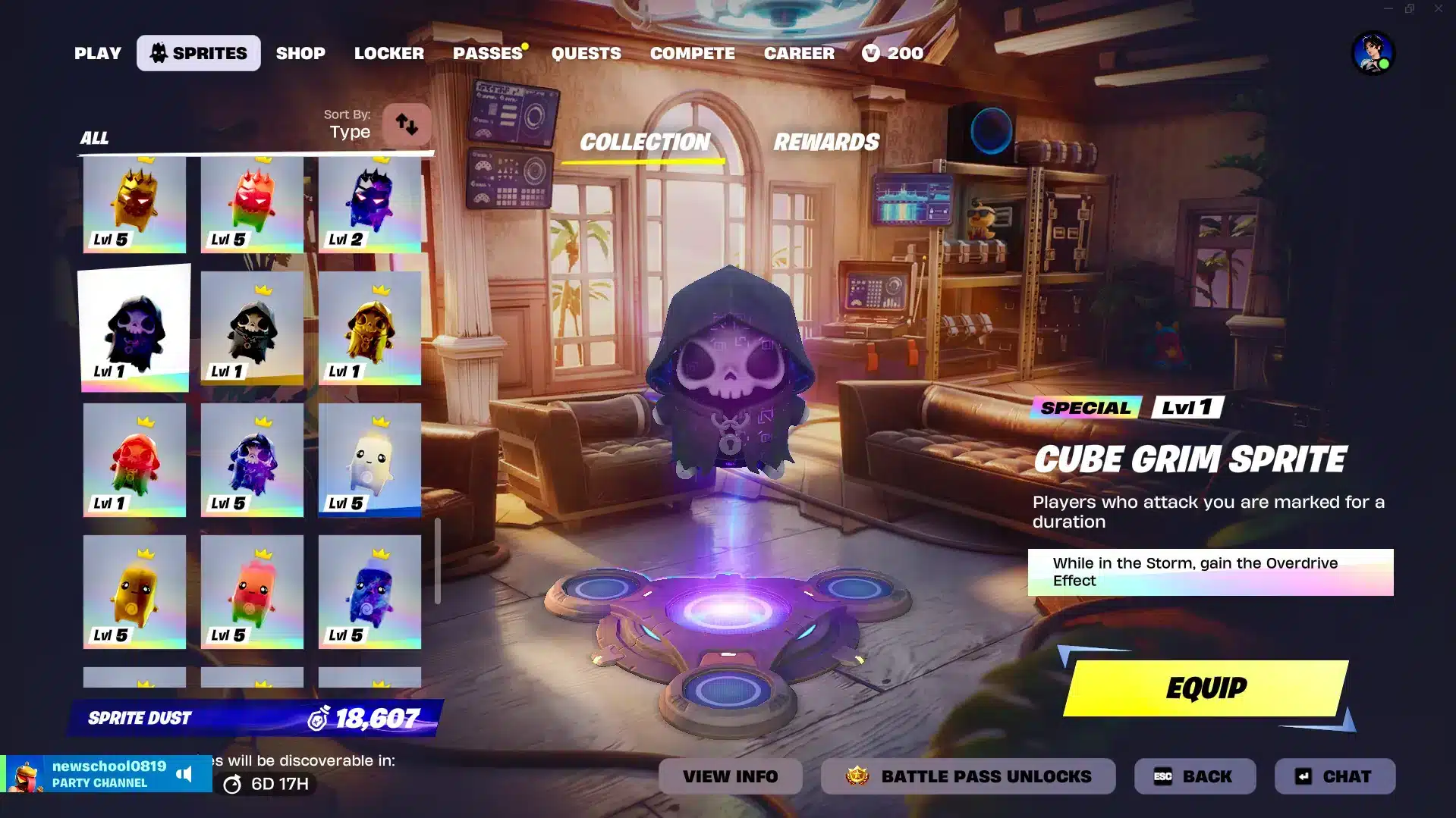 Fortnite Cube Sprites