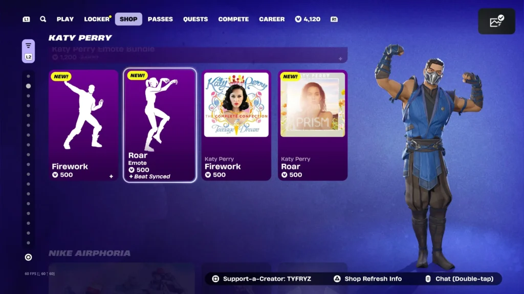bailes de Fortnite

