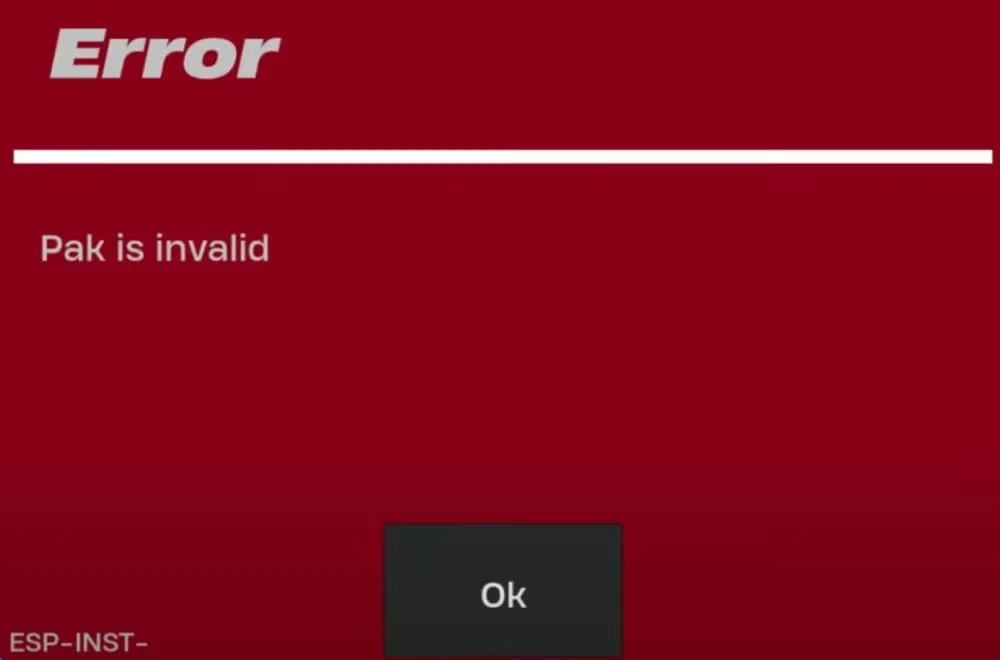 What Are .Pak Files in Unreal Engine fortnite error pak is invalid