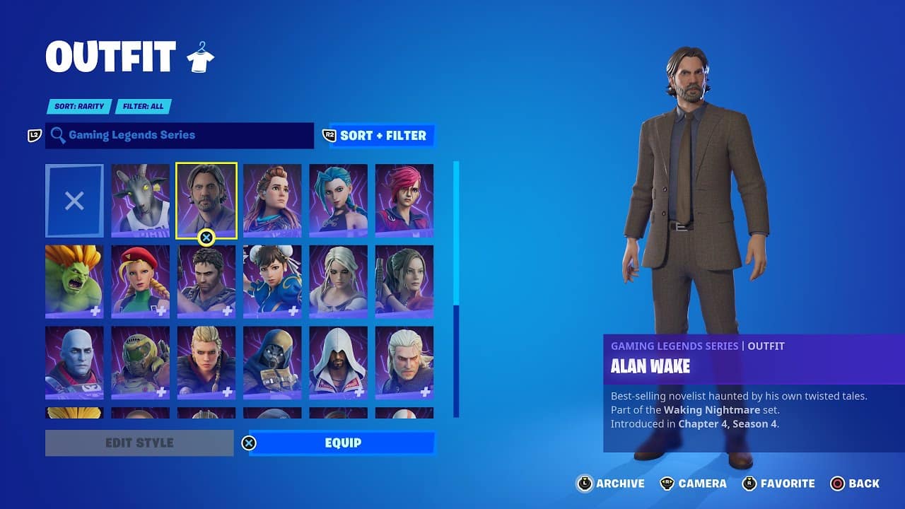 Fortnite Gaming Legends