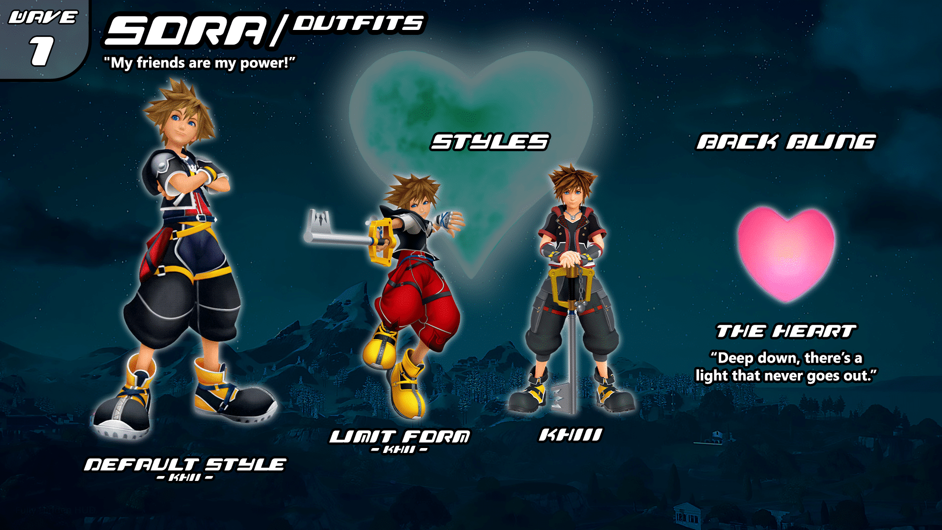 Fortnite Kingdom Hearts