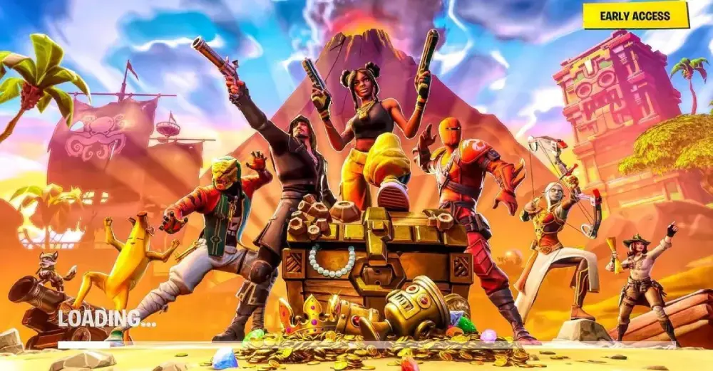 Fortnite loading screen
