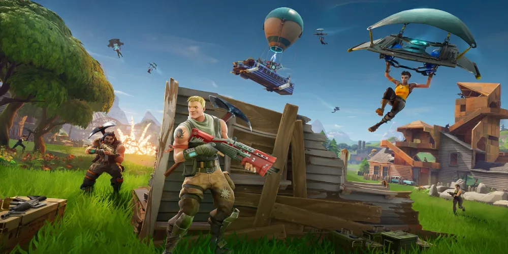 Fortnite loading screen
