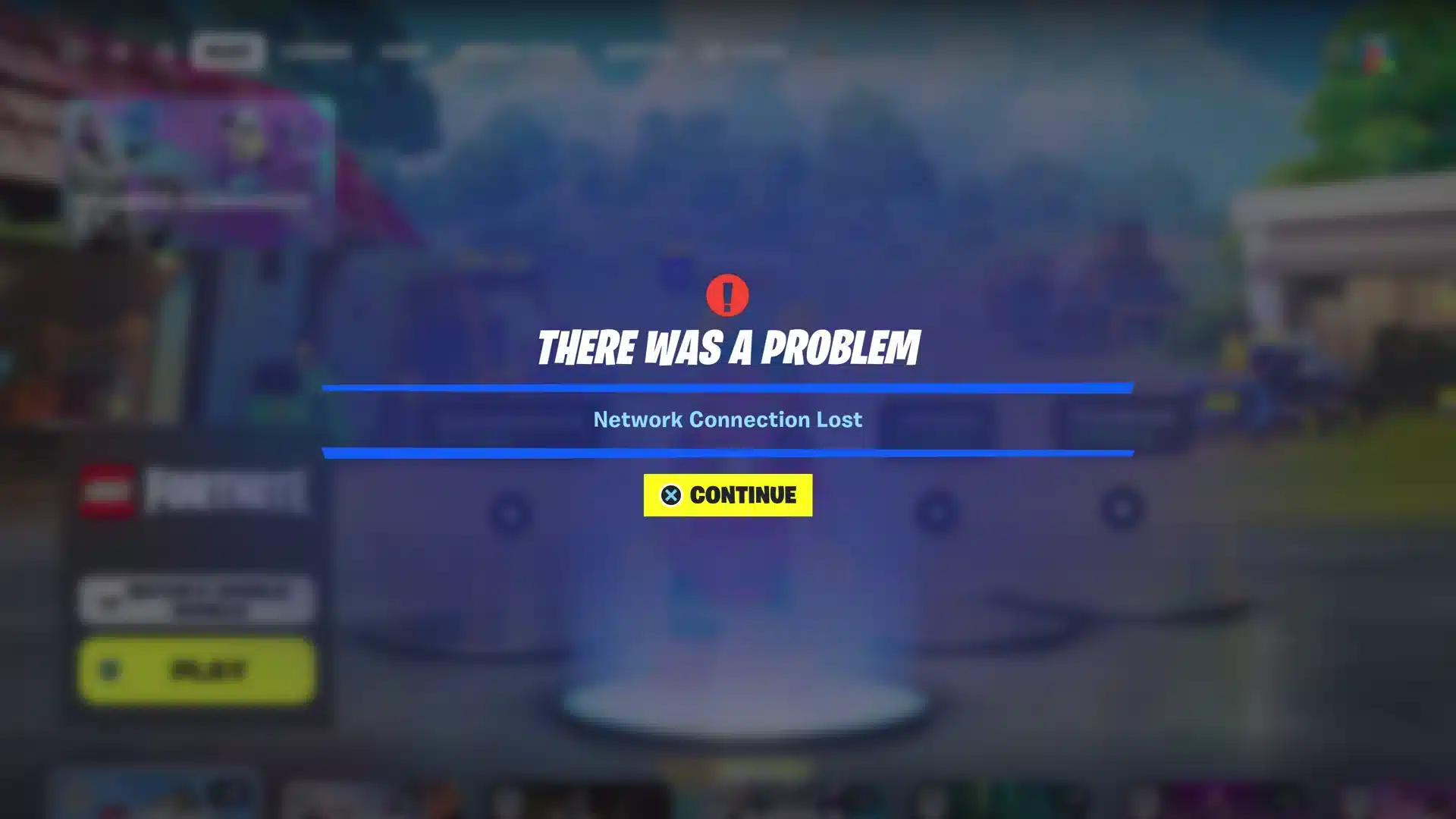 Fortnite Network Connection Lost