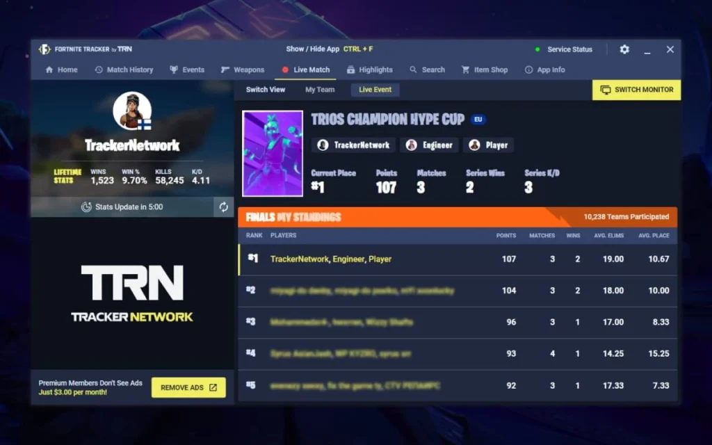 fortnite-stats-tracker
