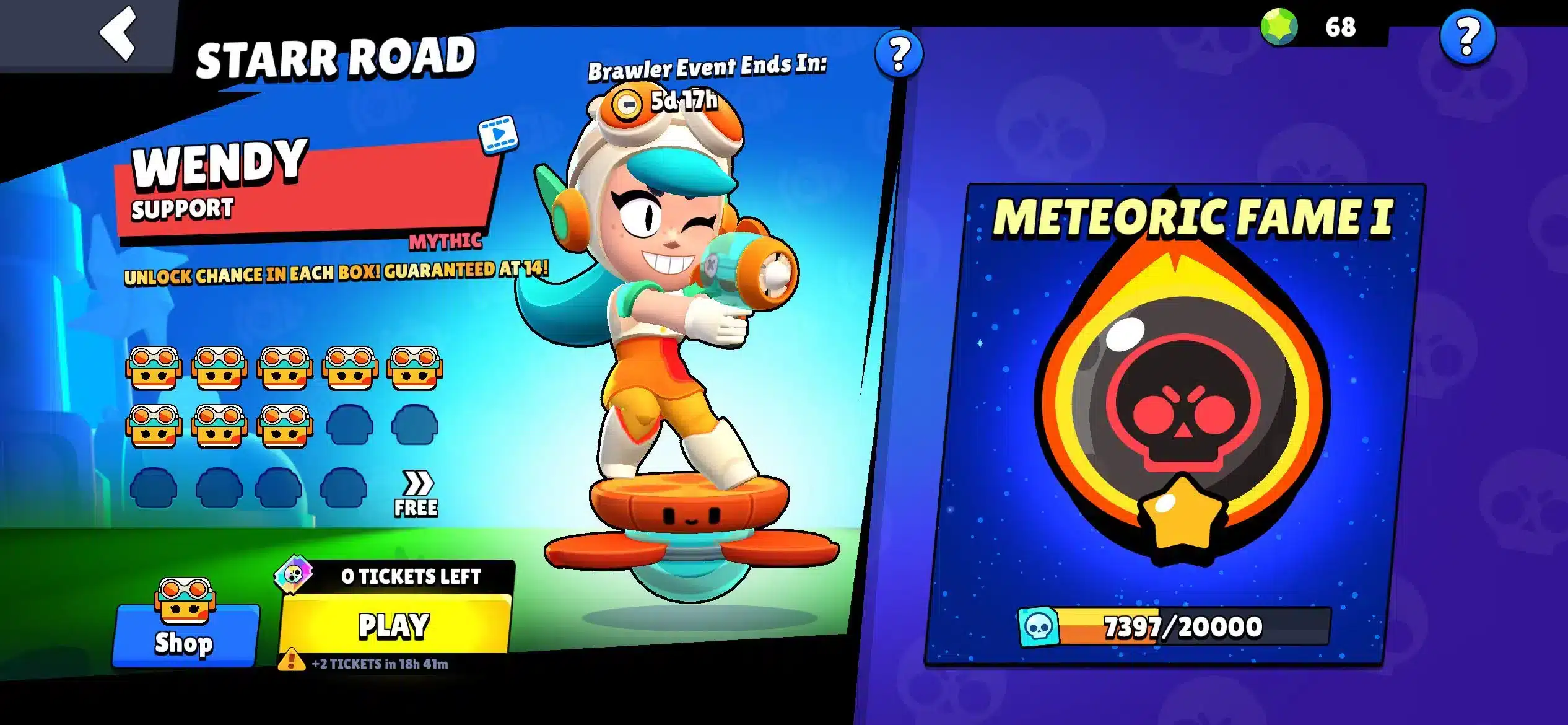 Free Wendy Box Brawl Stars