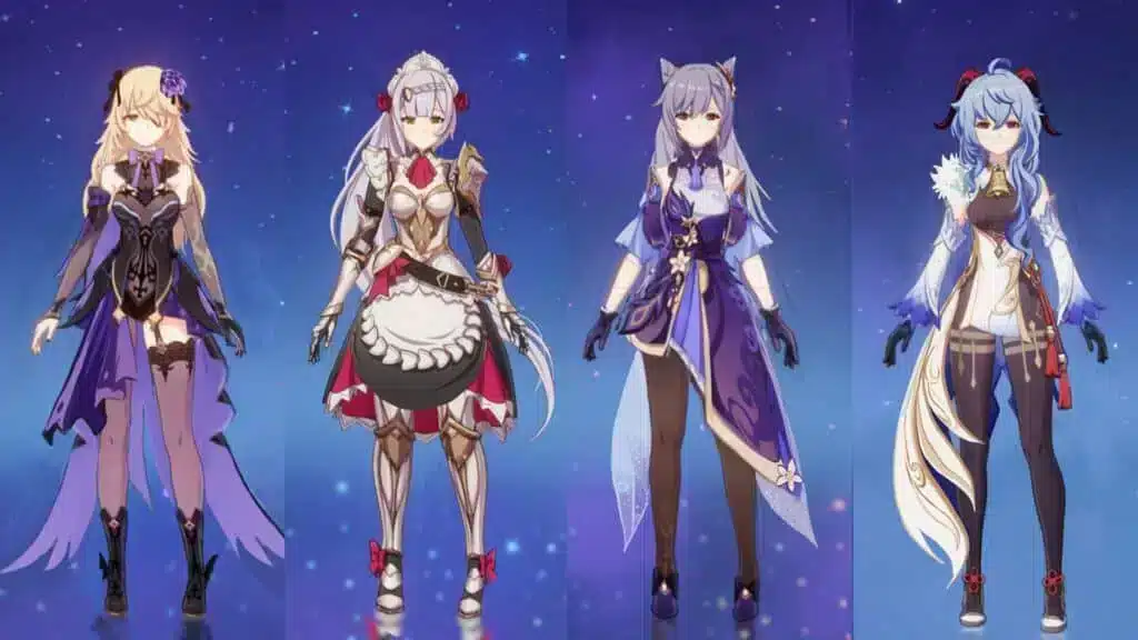 Genshin Impact characters
