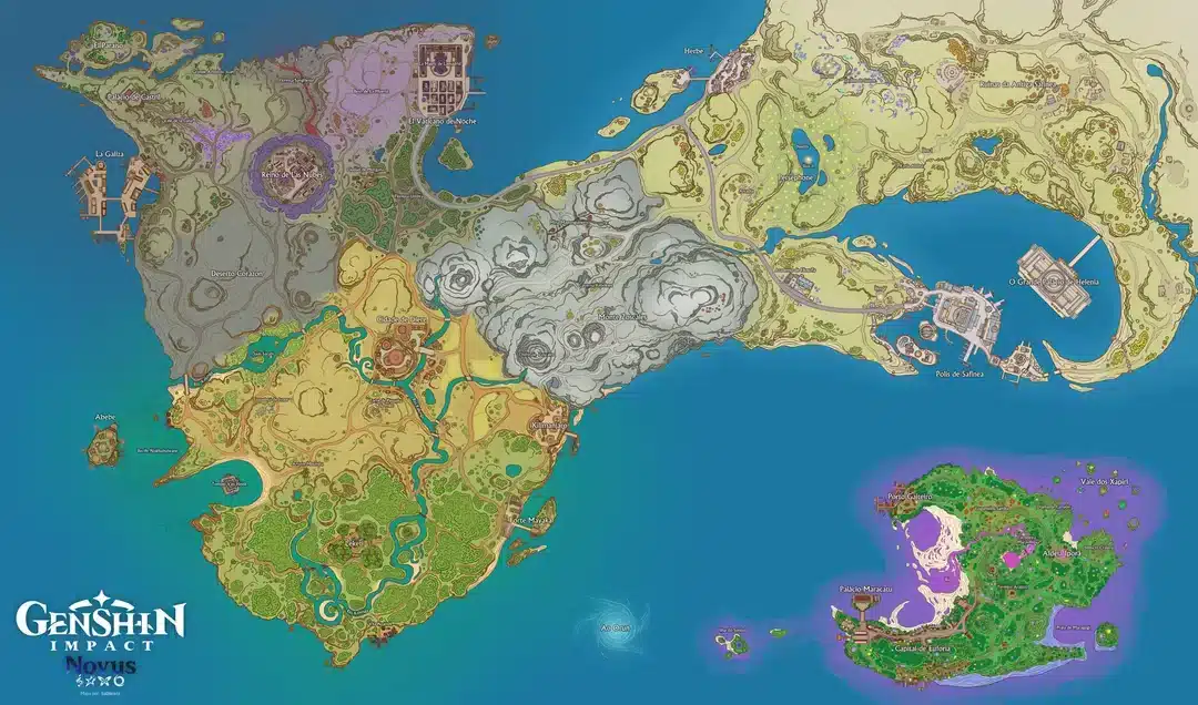 Genshin Impact Map