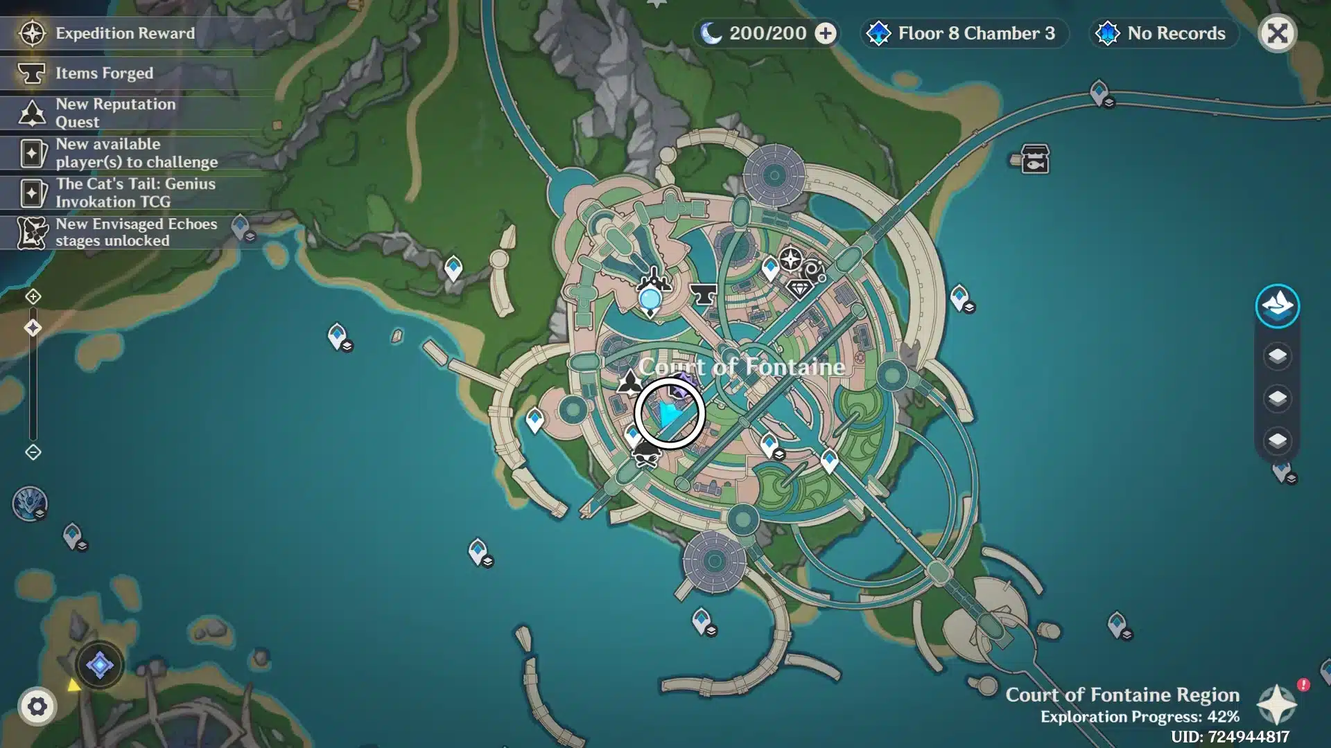 Genshin Impact map
