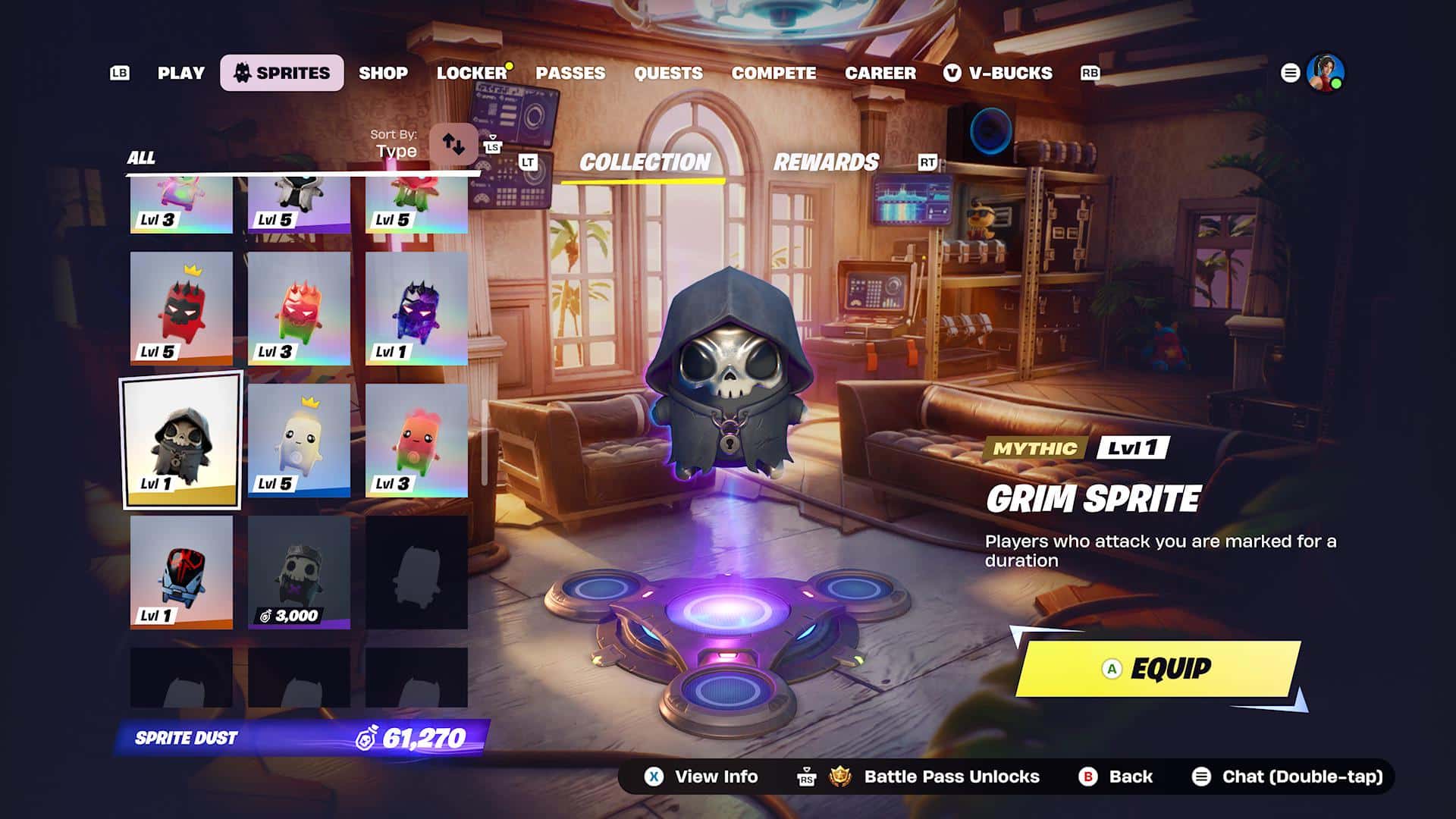 Grim Sprite Fortnite