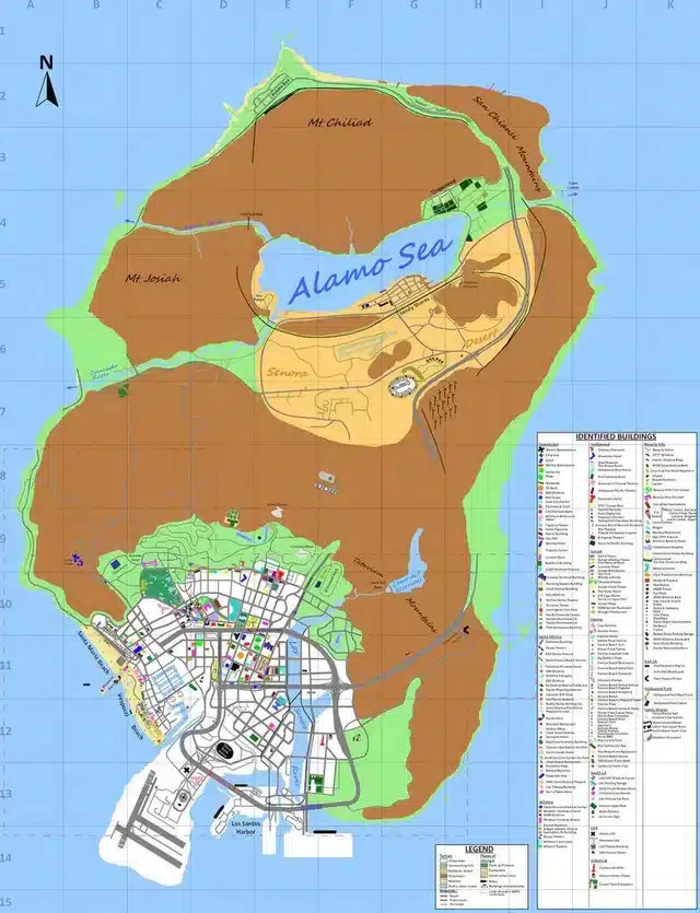 GTA V 맵