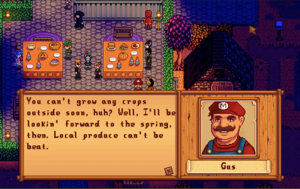 Gus Stardew Valley