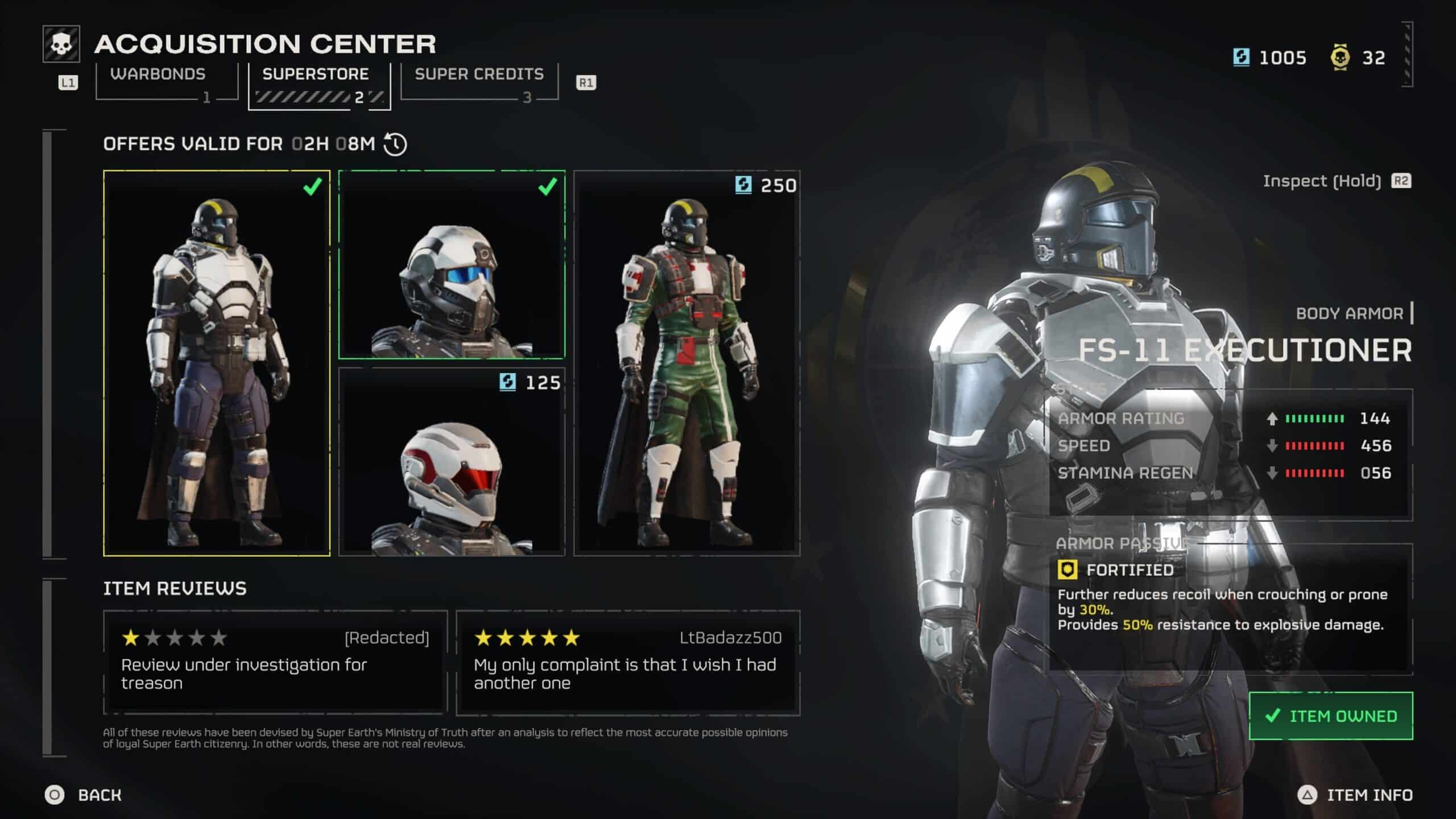 Helldivers 2 Armor