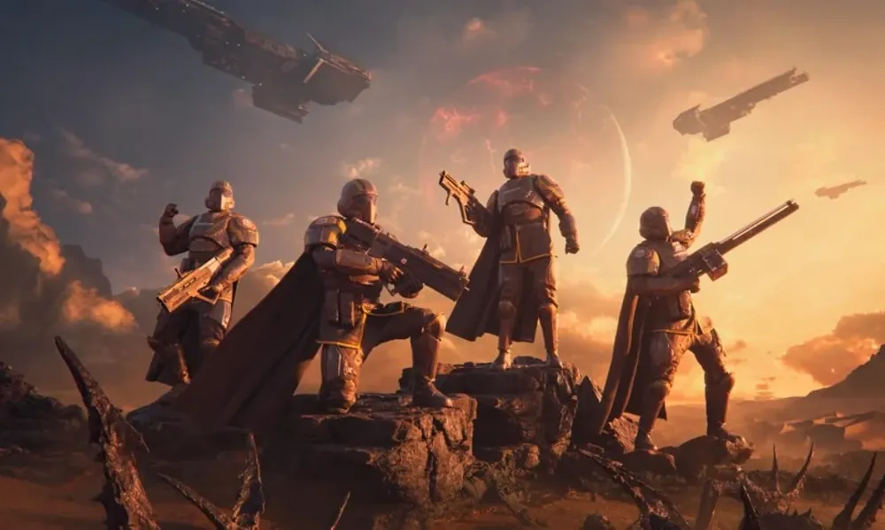 Helldivers 2 pantalla negra
