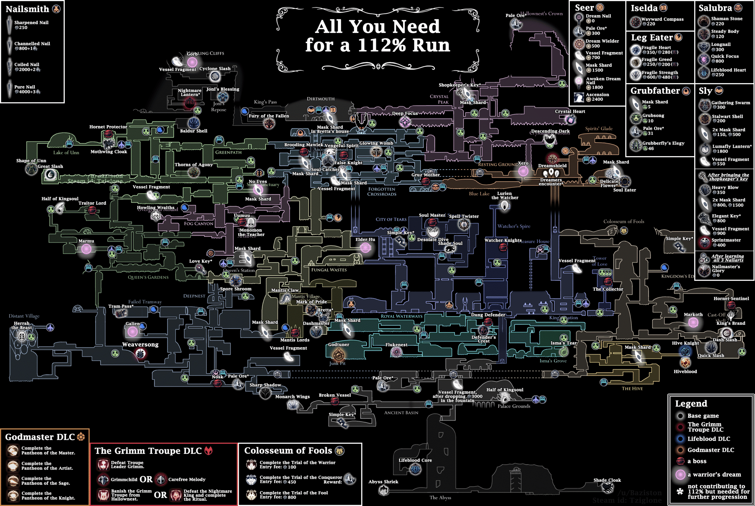 Current image: Hollow Knight Silksong Map