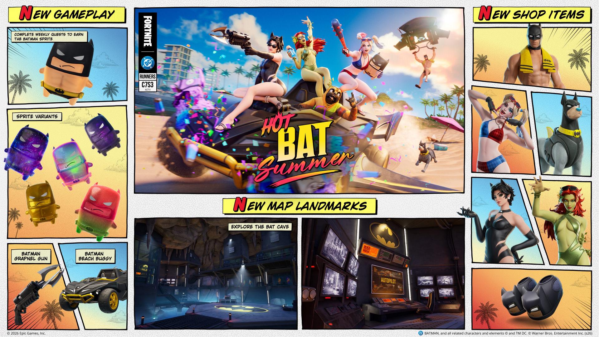 Hot Bat Summer Fortnite