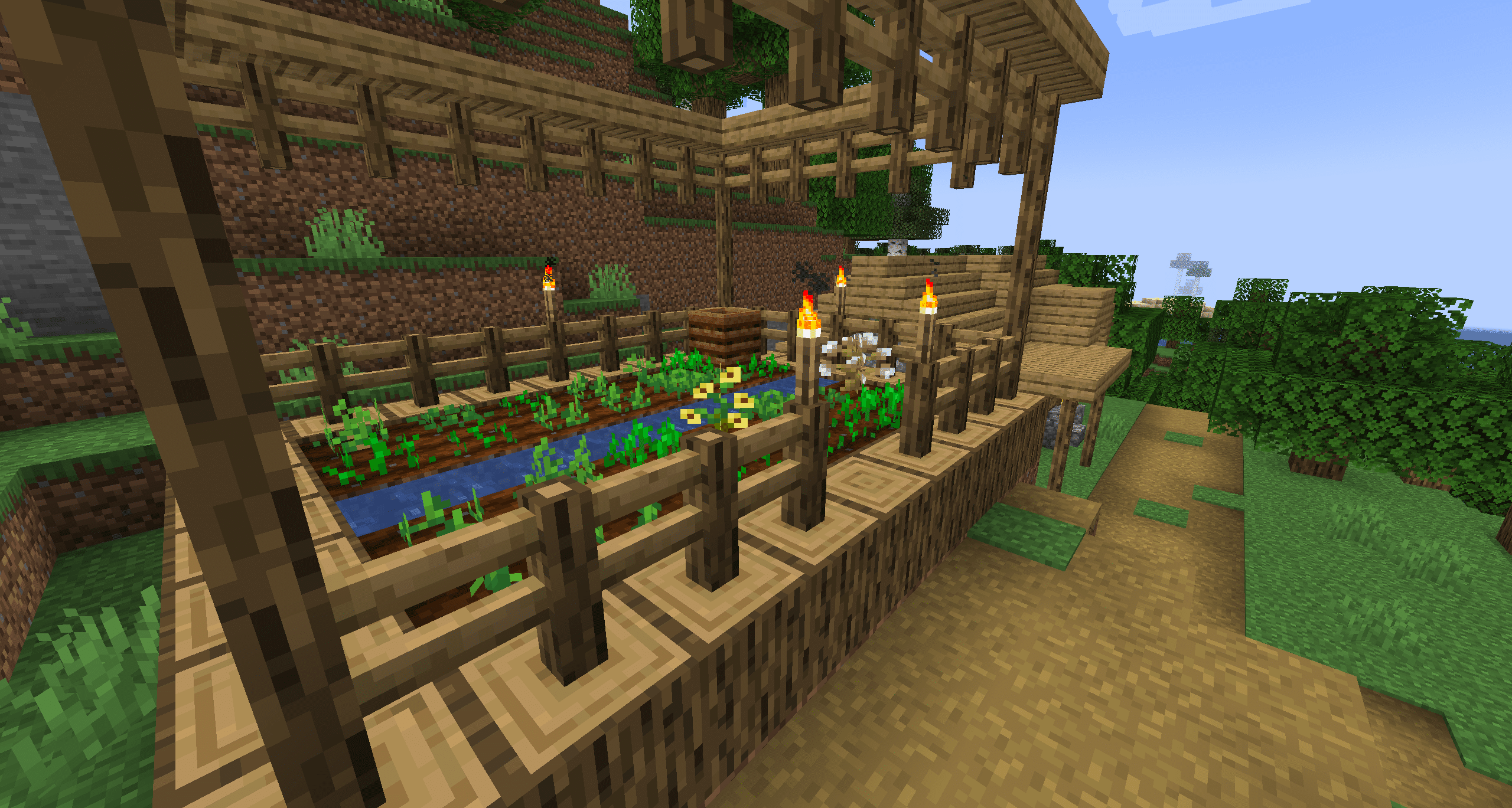 How to Make a Fence in Minecraft