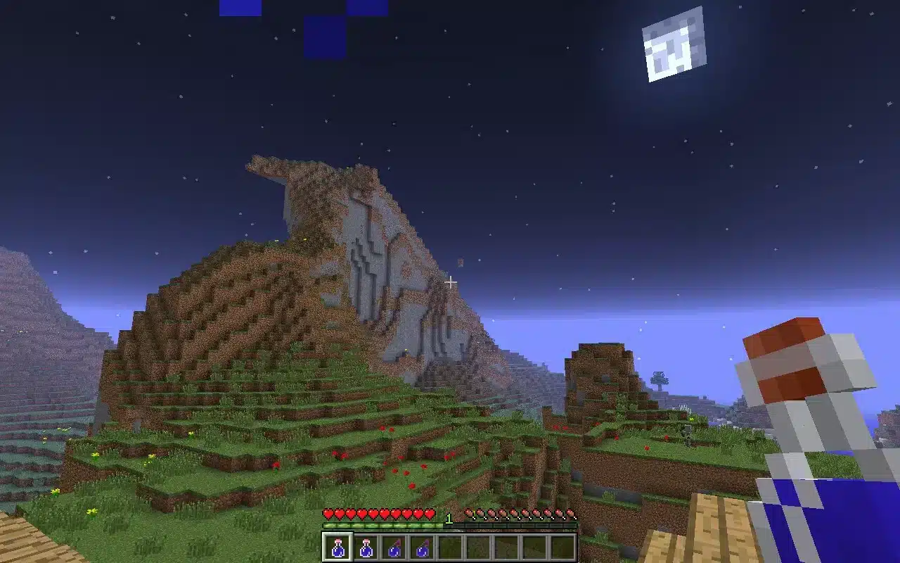 poção de visão noturna no Minecraft