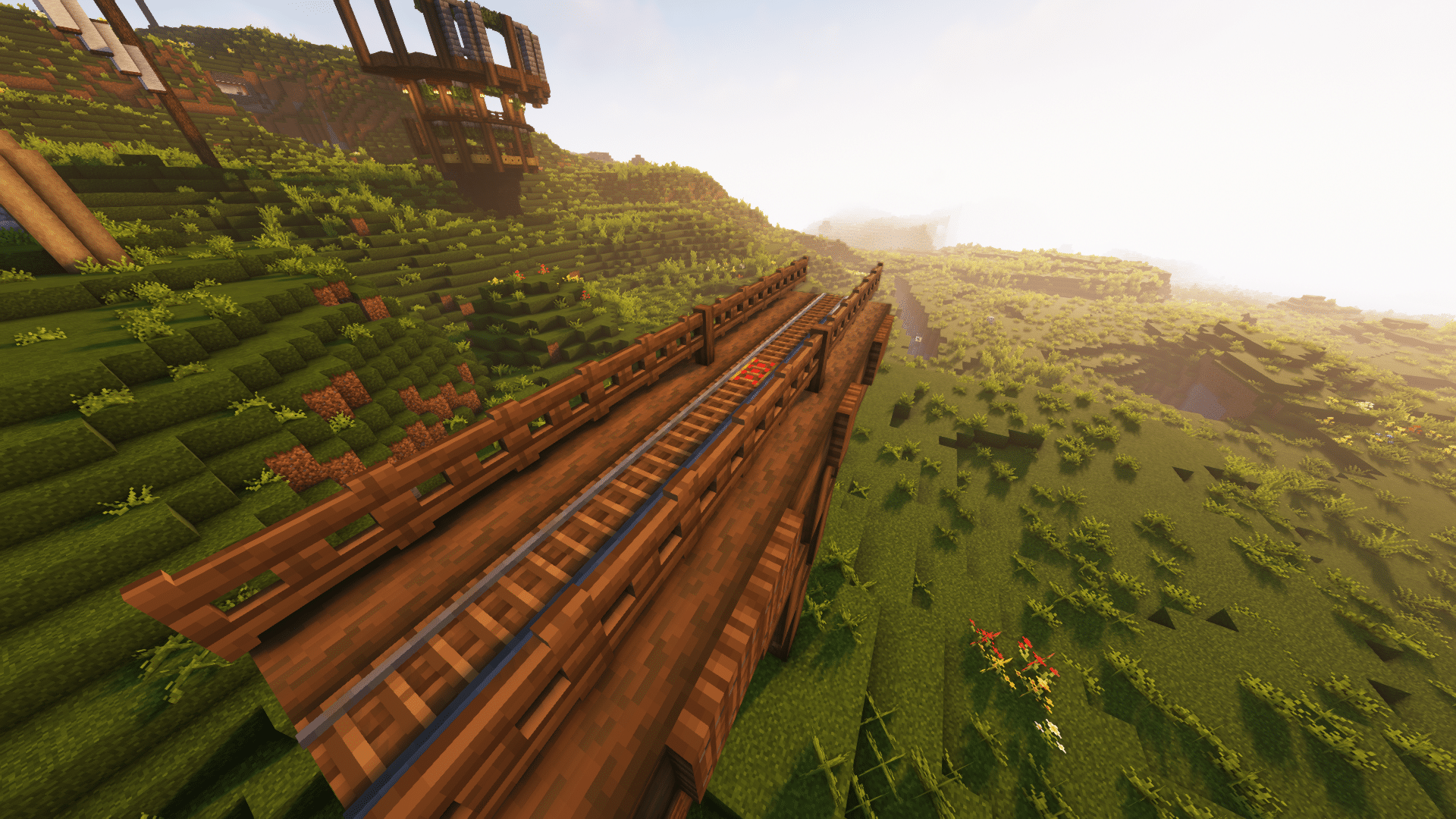How to Make a Railroad in Minecraft