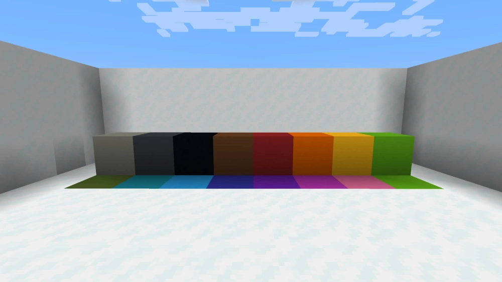 How to Make Colored Concrete in Minecraft how to make concrete in minecraft
